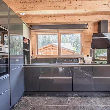 Moderne 4* Avec Sauna, Tv Et Parking A Argentiere - Fr-1-343-180 Chalet *